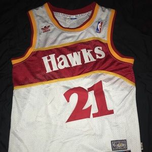 DOMINIQUE WILKINS HARDWOOD CLASSIC SWINGMAN JERSEY